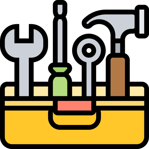 Illustration of a tool box.